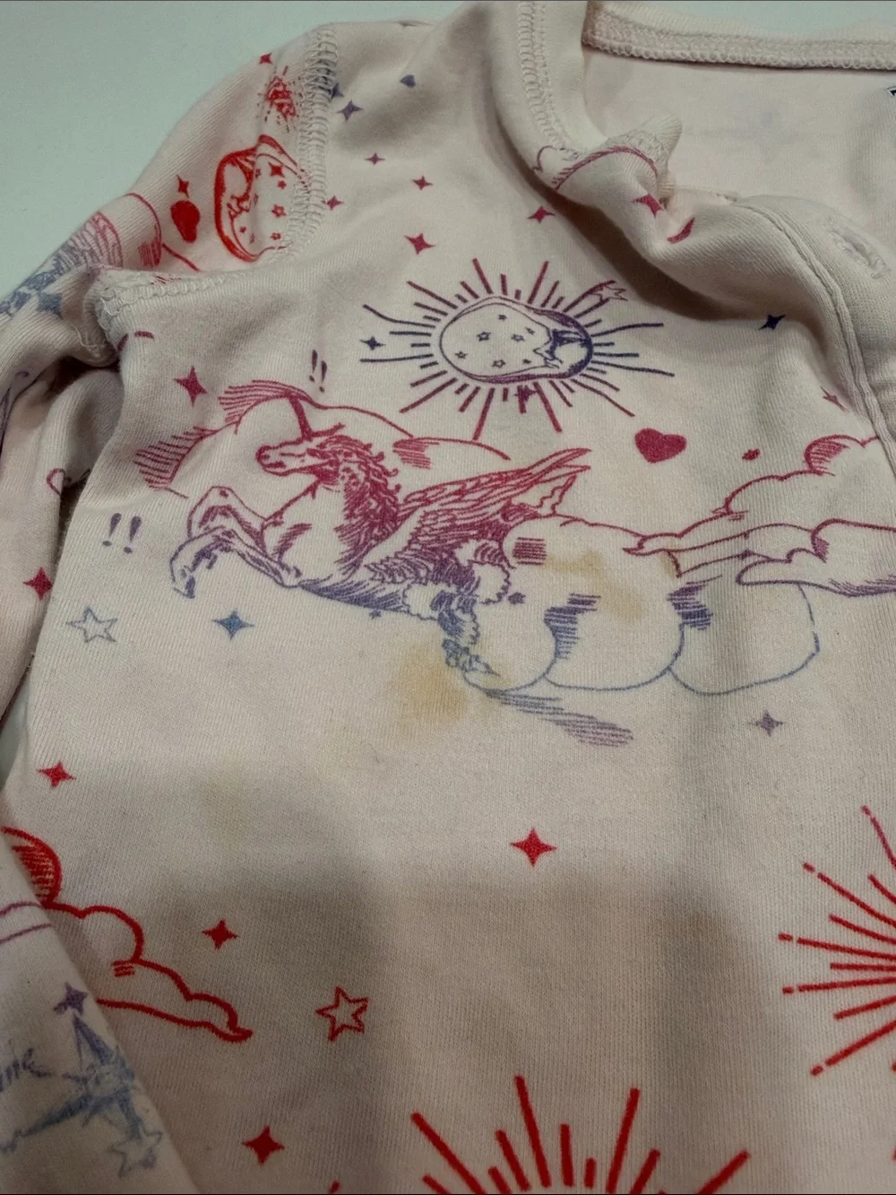 Roller Rabbit Pink Heart-Print Kids Pajama Set